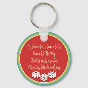 bunco bells, bunco bells key ring