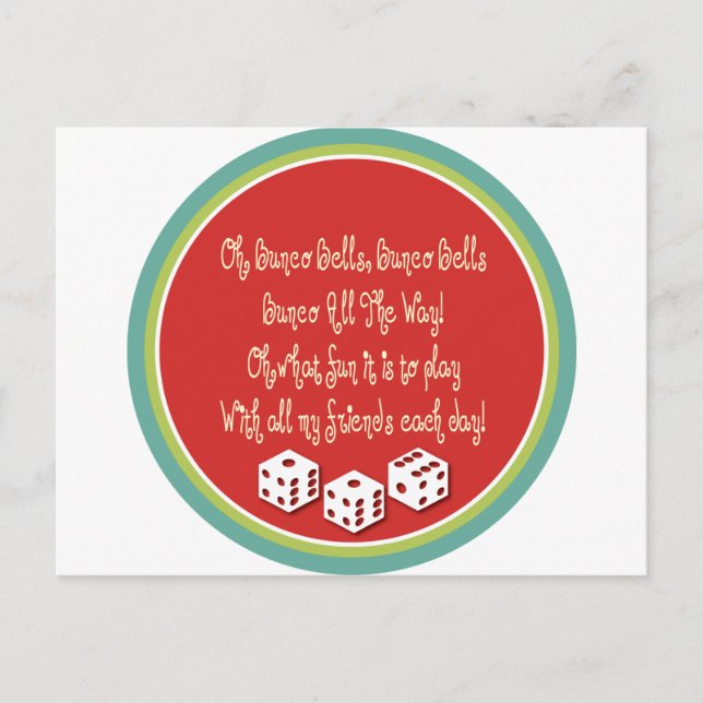 bunco bells, bunco bells postcard (Front)