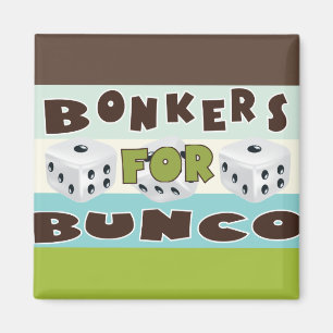 bunco bonkers magnet