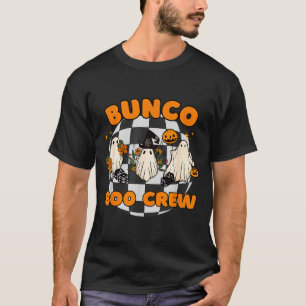Bunco Boo Crew Bunco Halloween Dice T-Shirt