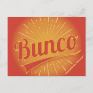 Bunco Burst Invitation