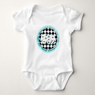 Bunco Chicks Roll With It - Blue Baby Bodysuit