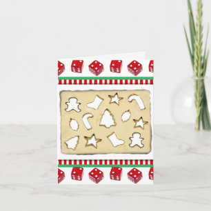 Bunco Christmas Holiday Card
