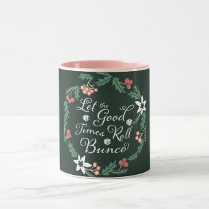 Bunco December Christmas Dice Game Night Mug