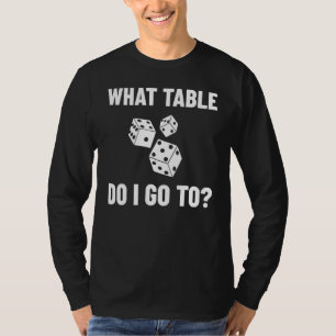 Bunco Dice Game Rules Night Party T-Shirt