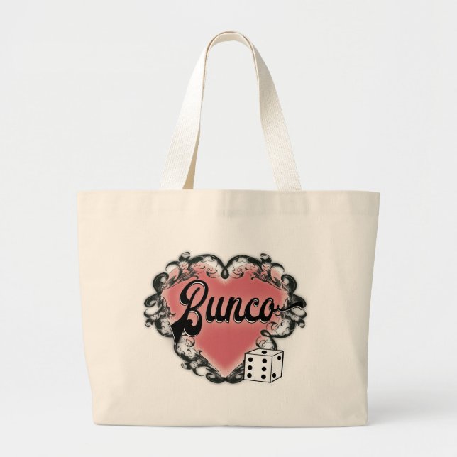 Bunco Dice Girls Night Out Tote Bag (Front)