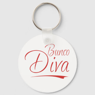 bunco diva key ring