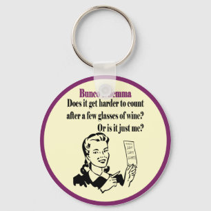 Bunco - Funny Dilema Key Ring