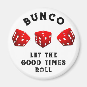 Bunco Game Magnet