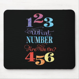 Bunco Game Night What Number Are We On? Mouse Mat