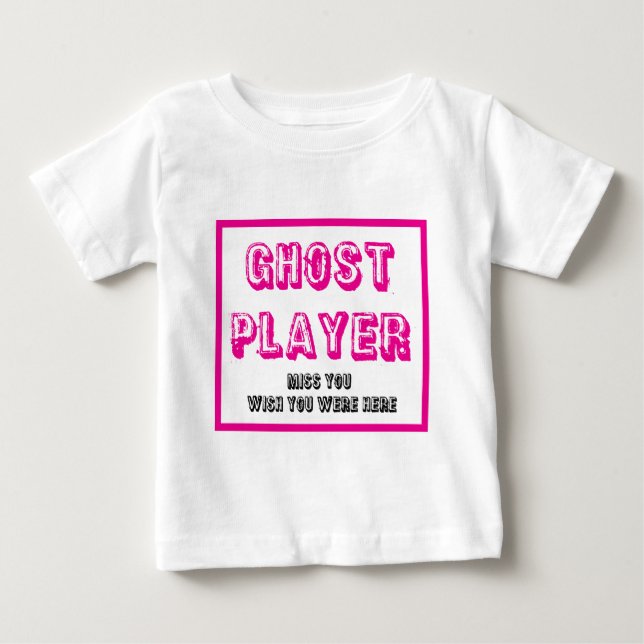 bunco ghost player baby T-Shirt (Front)