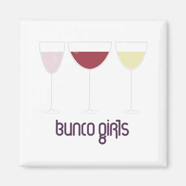 Bunco Girls Magnet (Front)