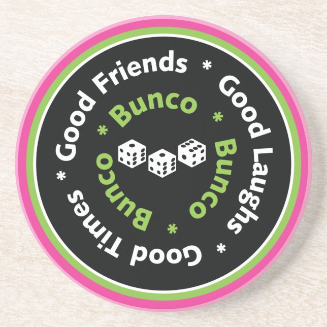 bunco good friends coaster (Front)