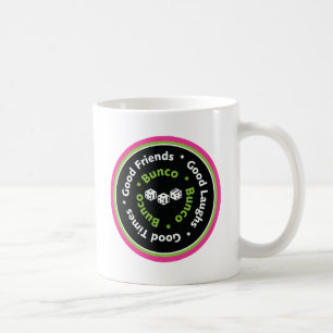 bunco good friends coffee mug