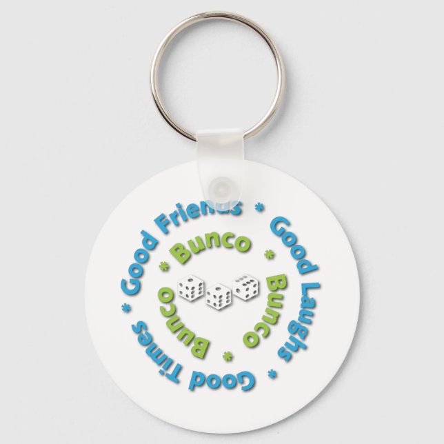 bunco good friends key ring (Front)