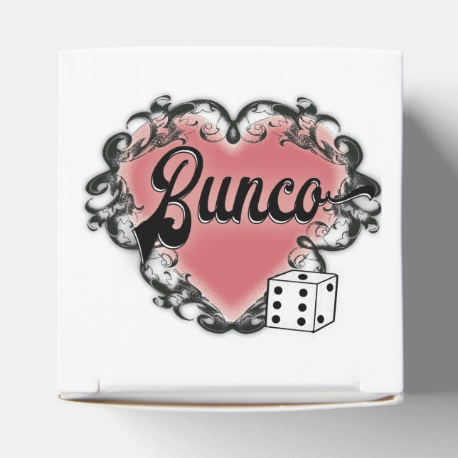 bunco heart tattoo favour box (Top)