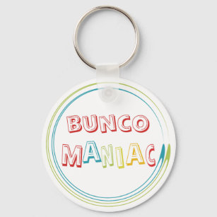 bunco maniac key ring
