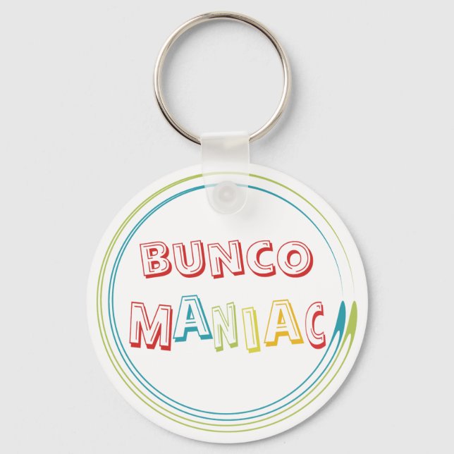 bunco maniac key ring (Front)