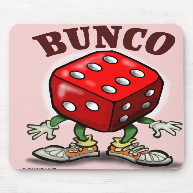 Bunco Mouse Mat (Front)