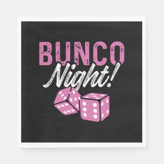 Bunco Napkins Bunco Night Party Decorations