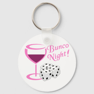 Bunco Night Key Ring
