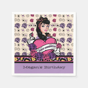 Bunco, Pin-up Napkin