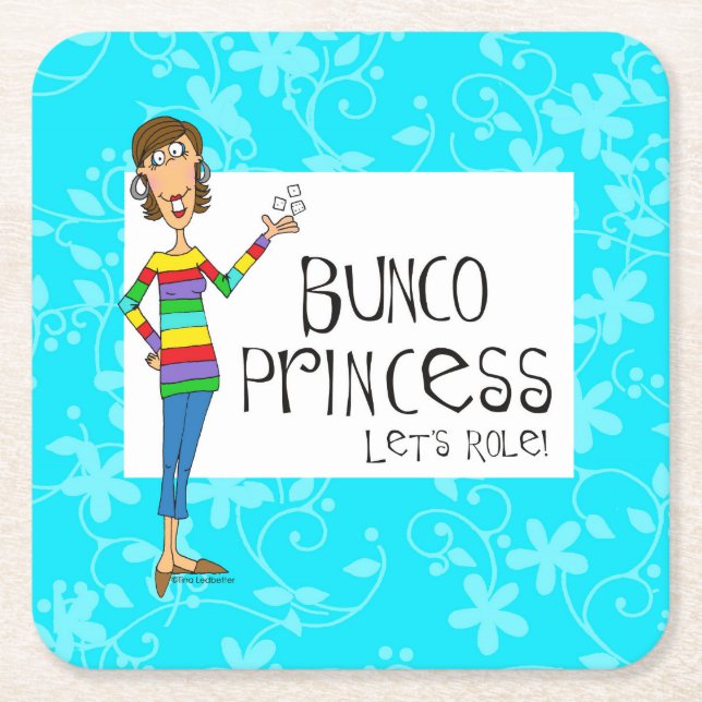 Bunco Princess Coasters (Front)