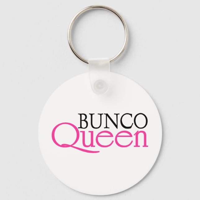 Bunco Queen Key Ring (Front)
