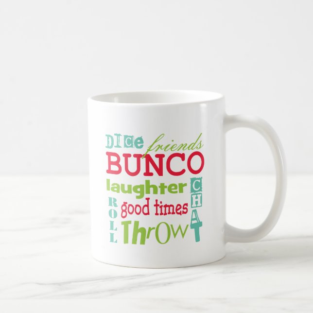 Bunco Subway Art Design By Artinspired Coffee Mug (Right)