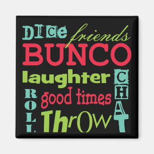 Bunco Subway Art Design By Artinspired Magnet