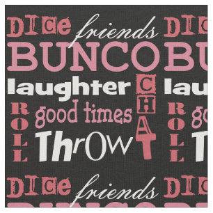 Bunco Subway Art Novelty Fabric