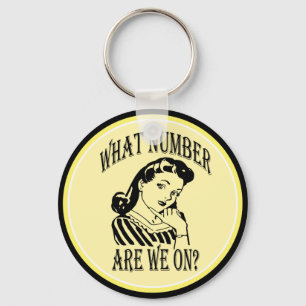 Bunco What Number Are We On #2 Key Ring
