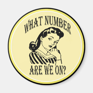 Bunco What Number Are We On #2 Magnet