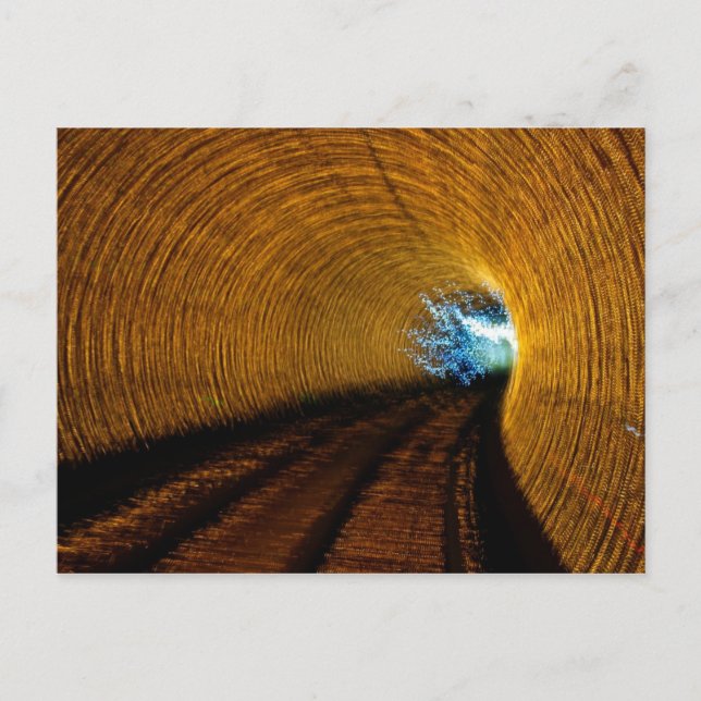 Bund Tourist Tunnel Postcard (Front)