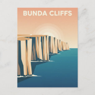 Bunda Cliffs Australia Postcard