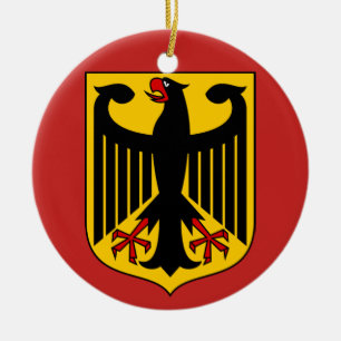 Bundesadler - Bundeswappen Deutschlands - Germany Ceramic Tree Decoration