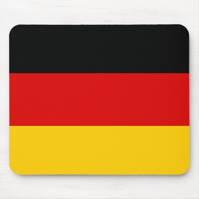 Bundesflagge Mouse Mat (Front)