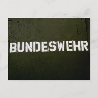 Bundeswehr Postcard