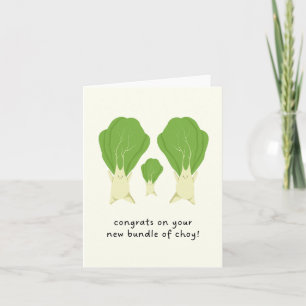 Bundle of Choy Baby Card