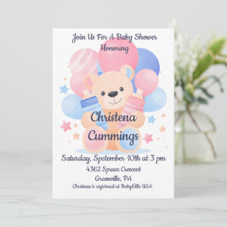 Bundle of Joy Baby Shower Invitation