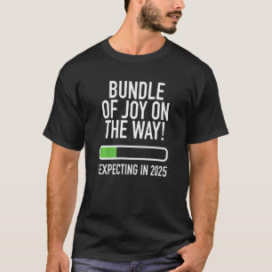 Bundle Of Joy Coming Soon Pregnant Mum To Be Expec T-Shirt