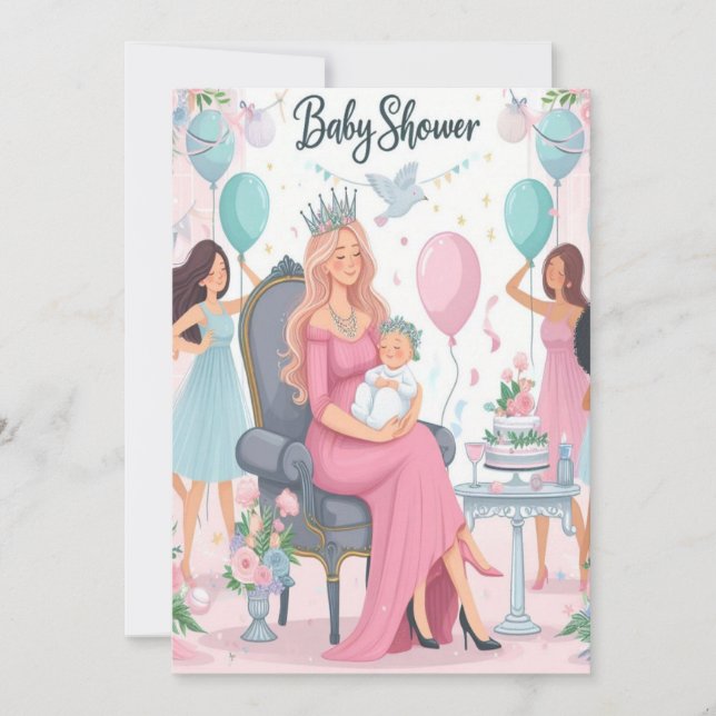 Bundle of joy on the way!join us baby shower celeb announcement (Front)