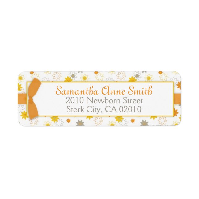 Bundle of Joy Return Label (Front)