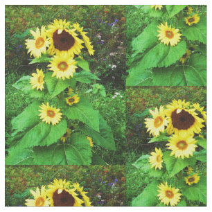 BUNDLE OF SUNFLOWERS FABRIC
