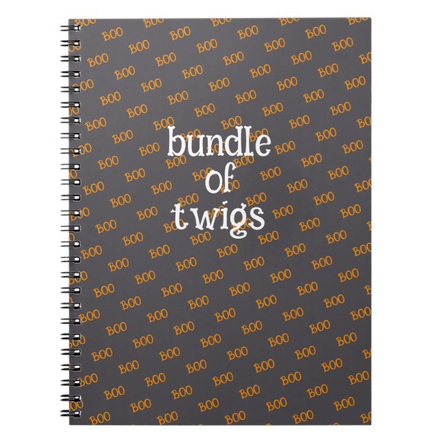 "Bundle of twigs" Notebook (Front)