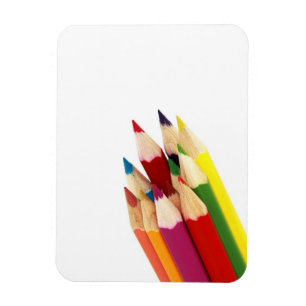 Bundled Coloured Pencils Premium Magnet
