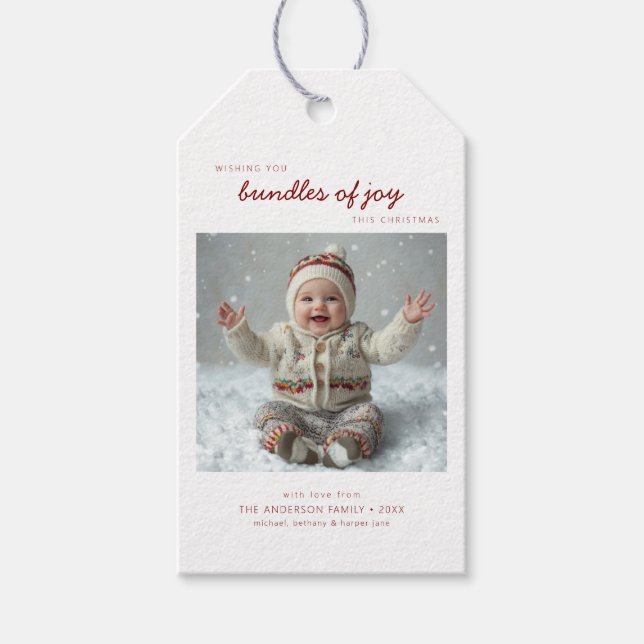 Bundles of Joy Gift Tags (Front)