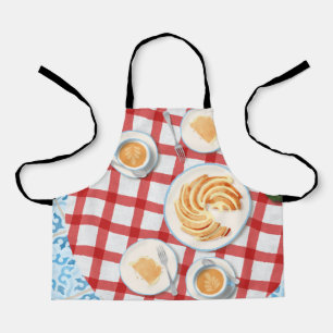Bundt Cake and Coffee for Two Apron