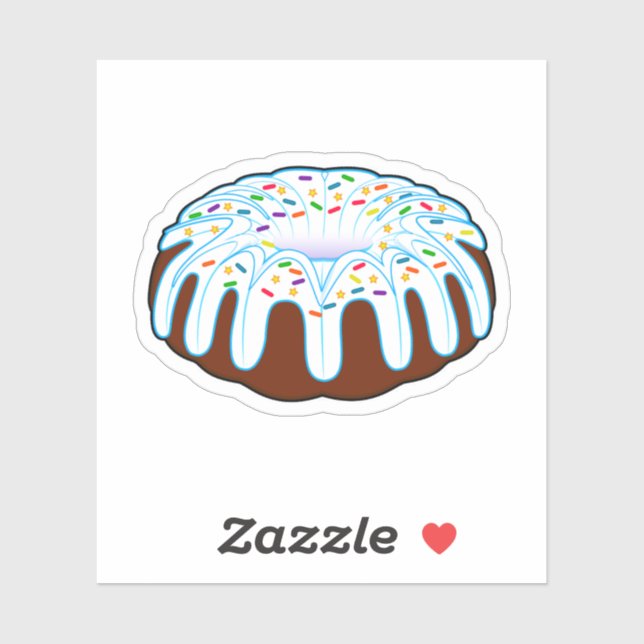 Bundt Cake Sticker (Sheet)
