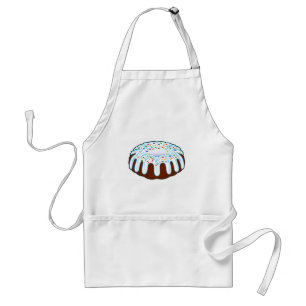Bundt Cake with Sprinkles Standard Apron